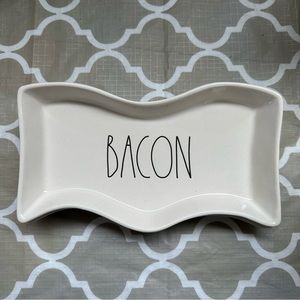 *Last One* Rae Dunn Bacon Plate